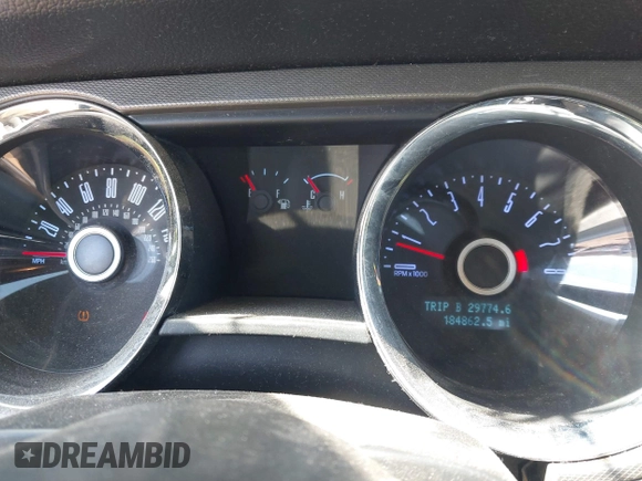 2014 Ford Mustang V6 with VIN 1ZVBP8EM3E5213160, listed as a IAAI auction lot 41664430 with 184,862 mi miles. Bid and sale history available at carsss.com. Image 7.