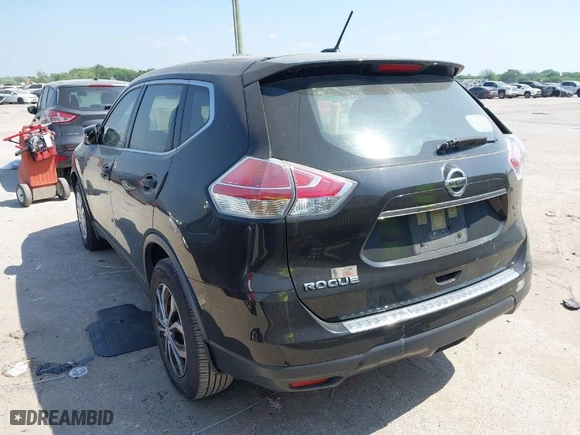 2016 Nissan Rogue S with VIN JN8AT2MT8GW024618, listed as a IAAI auction lot 42035627 with 180,173 mi miles. Bid and sale history available at carsss.com. Image 3.