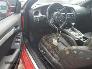 2016 Audi A5 Premium Plus with VIN WAUM2AFH6GN006703, listed as a Copart auction lot 74889044 with 0 mi miles and Non Repairable. Bid and sale history available at carsss.com. Image 8.