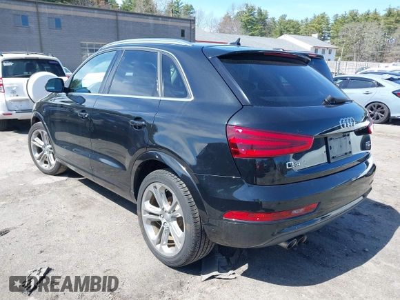 2015 Audi Q3 Premium Plus z VIN WA1EFCFS8FR008411, wystawiony jako IAAI lot #42000959 z przebiegiem 54 840 mil mil oraz . Historia ofert i sprzedaży dostępna na DreamBid. Obrazek 3.