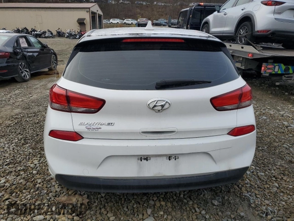 2018 Hyundai Elantra with VIN KMHH35LEXJU011835, listed as a Copart auction lot 81150394 with 128,117 mi miles and Salvage Title. Bid and sale history available at DreamBid. Image 6.