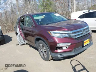 2016 Honda Pilot EX-L with VIN 5FNYF6H50GB061428, listed as a IAAI auction lot 41891865 with 149,390 mi miles. Bid and sale history available at carsss.com. Image 1.