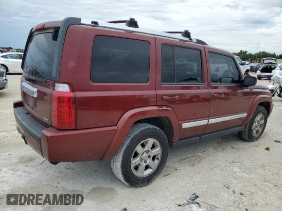 2008 Jeep Commander Limited with VIN 1J8HG58218C100659, listed as a Copart auction lot 72692154 with 171,549 mi miles and Salvage Title. Bid and sale history available at carsss.com. Image 3.