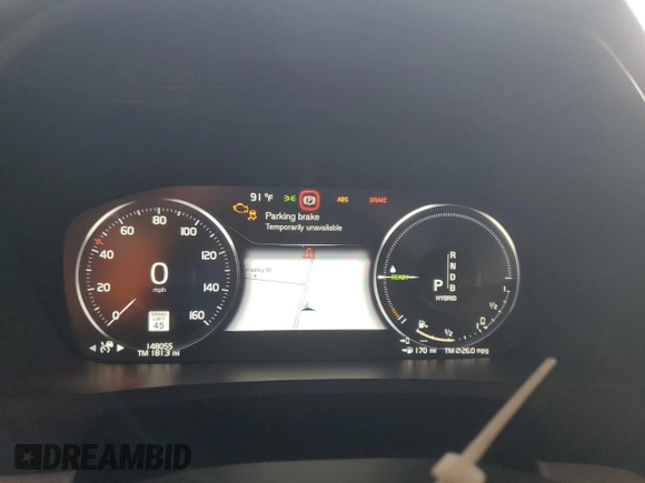 2016 Volvo XC90 T8 Momentum with VIN YV4BC0PK6G1091882, listed as a Copart auction lot 52053835 with 148,055 mi miles and Clean Title. Bid and sale history available at DreamBid. Image 9.