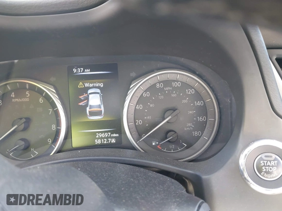 2020 Infiniti Q50 Luxe with VIN JN1EV7AP6LM201347, listed as a IAAI auction lot 41541566 with 29,697 mi miles and . Bid and sale history available at DreamBid. Image 15.