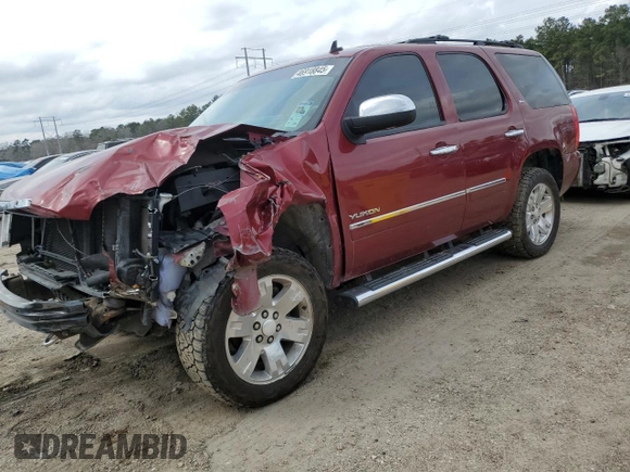 2011 GMC Yukon SLT with VIN 1GKS1CE0XBR212083, listed as a Copart auction lot 46918845 with 232,695 mi miles and Salvage Title. Bid and sale history available at carsss.com. Image 1.