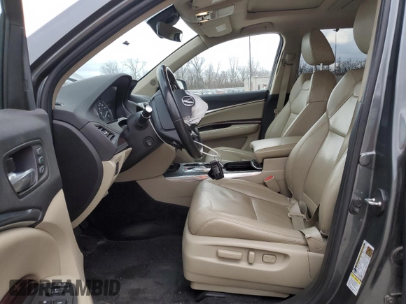 2016 Acura MDX w/Advance with VIN 5FRYD4H92GB023680, listed as a Copart auction lot 49952545 with 159,164 mi miles and Salvage Title. Bid and sale history available at carsss.com. Image 7.