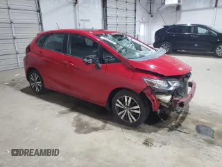2015 Honda Fit EX-L with VIN 3HGGK5H86FM741938, listed as a Copart auction lot 48023625 with 0 mi miles and Salvage Title. Bid and sale history available at carsss.com. Image 4.