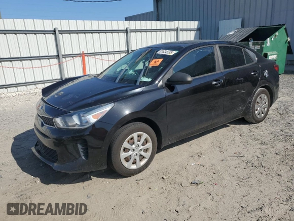 2018 Kia Rio LX with VIN 3KPA24AB1JE080438, listed as a Copart auction lot 51634135 with 114,769 mi miles and Salvage Title. Bid and sale history available at carsss.com. Image 1.