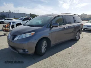 2011 Toyota Sienna XLE AAS with VIN 5TDYK3DC9BS012084, listed as a Copart auction lot 53740365 with 141,440 mi miles and Salvage Title. Bid and sale history available at DreamBid. Image 1.