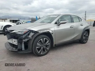2019 Lexus UX with VIN JTHY3JBH2K2017553, listed as a Copart auction lot 52984105 with 22,187 mi miles and Salvage Title. Bid and sale history available at carsss.com. Image 1.