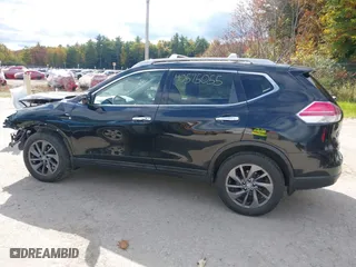 2016 Nissan Rogue SV with VIN 5N1AT2MV6GC919048, listed as a IAAI auction lot 40575055 with 76,328 mi miles. Bid and sale history available at carsss.com. Image 15.