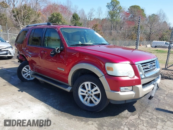 2006 Ford Explorer Eddie Bauer с VIN 1FMEU74E06UB18829, выставлен на аукционе IAAI как лот 41785733 с пробегом 243 373 миль миль и . История ставок и продаж доступна на DreamBid. Изображение 1.