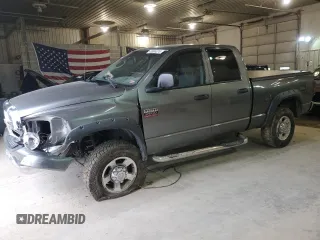 2008 Dodge Ram 2500 SLT with VIN 3D7KS28D18G158723, listed as a Copart auction lot 43804075 with 162,406 mi miles and Salvage Title. Bid and sale history available at carsss.com. Image 1.
