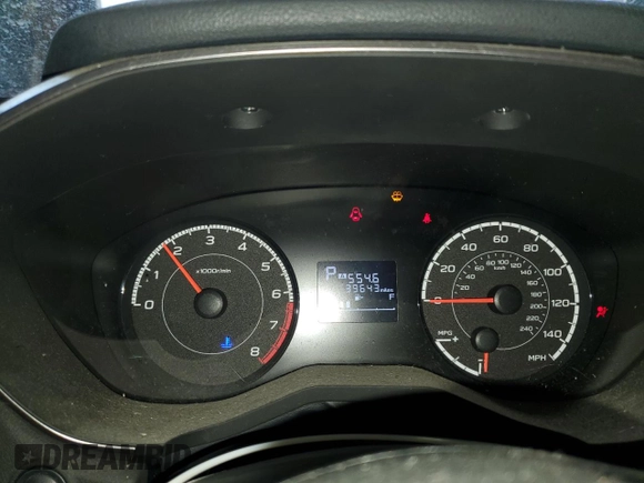2019 Subaru Impreza Premium z VIN 4S3GTAC67K3722837, wystawiony jako Copart lot #53378535 z przebiegiem 39 643 mil mil oraz Szkoda całkowita • Salvage title. Historia ofert i sprzedaży dostępna na DreamBid. Obrazek 9.