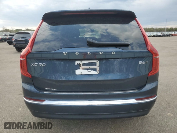 2024 Volvo XC90 Plus Bright Theme with VIN YV4062PE2R1188410, listed as a Copart auction lot 51835185 with 19,548 mi miles and Salvage Title. Bid and sale history available at DreamBid. Image 6.