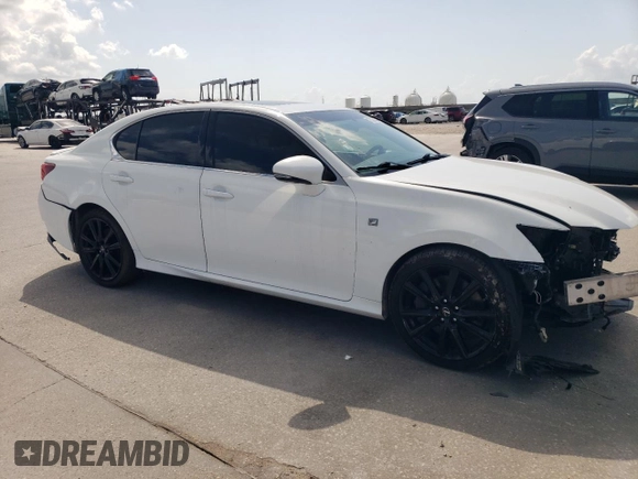 2014 Lexus GS 350 with VIN JTHBE1BLXE5029876, listed as a Copart auction lot 63291515 with 112,904 mi miles and Salvage title. Bid and sale history available at DreamBid. Image 4.