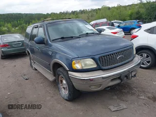 2002 Ford Expedition Eddie Bauer with VIN 1FMPU18L62LA69506, listed as a IAAI auction lot 42121035 with Not provided miles and . Bid and sale history available at DreamBid. Image 1.