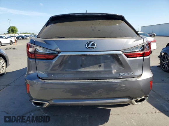 2018 Lexus RX 350 with VIN 2T2ZZMCA1JC095857, listed as a Copart auction lot 54267325 with 115,509 mi miles and Salvage title. Bid and sale history available at DreamBid. Image 6.