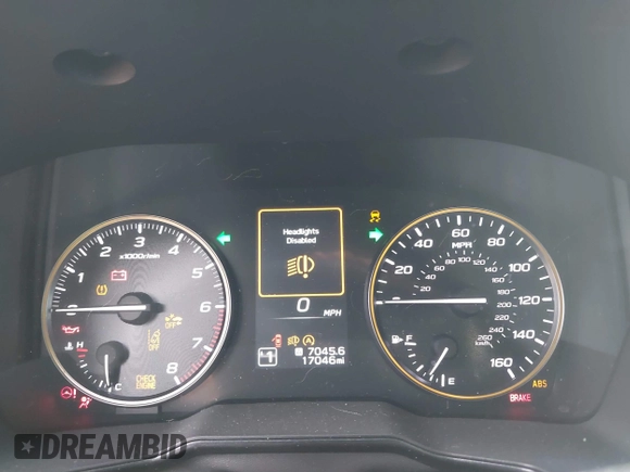2022 Subaru Outback Wilderness with VIN 4S4BTGSD0N3269111, listed as a IAAI auction lot 41675756 with 17,046 mi miles and . Bid and sale history available at DreamBid. Image 7.