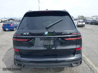 2025 BMW X7 xDrive40i with VIN 5UX23EM07S9Z10913, listed as a IAAI auction lot 41686089 with 1 mi miles. Bid and sale history available at carsss.com. Image 16.