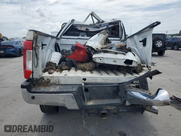 2018 Ford F-250 XL with VIN 1FT7W2BT2JEC24097, listed as a Copart auction lot 58534365 with Not provided miles and Salvage title. Bid and sale history available at DreamBid. Image 6.