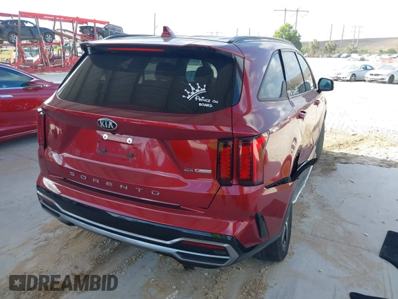 2021 Kia Sorento EX z VIN 5XYRH4LF8MG035215, wystawiony jako IAAI lot #42149481 z przebiegiem 39 408 mil mil oraz . Historia ofert i sprzedaży dostępna na DreamBid. Obrazek 4.