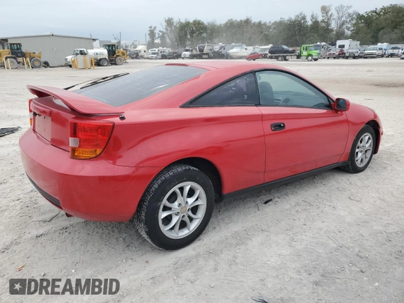 2000 Toyota Celica GT with VIN JTDDR32T7Y0025828, listed as a Copart auction lot 88333065 with 328,143 mi miles and Non Repairable. Bid and sale history available at carsss.com. Image 3.