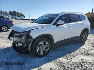 2023 Hyundai Santa Fe SEL with VIN 5NMS24AJ3PH533990, listed as a Copart auction lot 46389765 with 86,817 mi miles and Salvage Title. Bid and sale history available at carsss.com. Image 1.