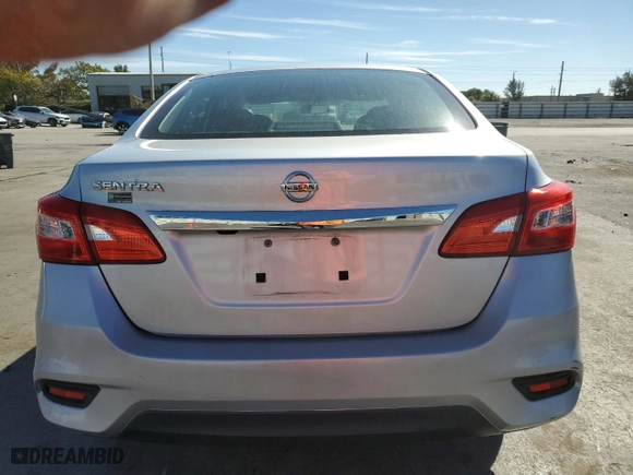 2018 Nissan Sentra S with VIN 3N1AB7AP0JY326796, listed as a Copart auction lot 48325155 with 60,827 mi miles and Salvage Title. Bid and sale history available at carsss.com. Image 6.