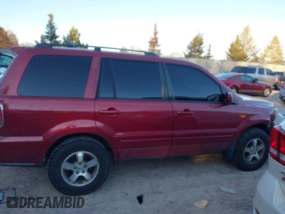 2006 Honda Pilot EX-L with VIN 5FNYF28586B005602, listed as a IAAI auction lot 41247326 with 221,698 mi miles and . Bid and sale history available at DreamBid. Image 13.