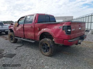 2013 Ford F-150 XL with VIN 1FTFW1CF4DFD68196, listed as a IAAI auction lot 41051752 with 164,149 mi miles. Bid and sale history available at carsss.com. Image 3.