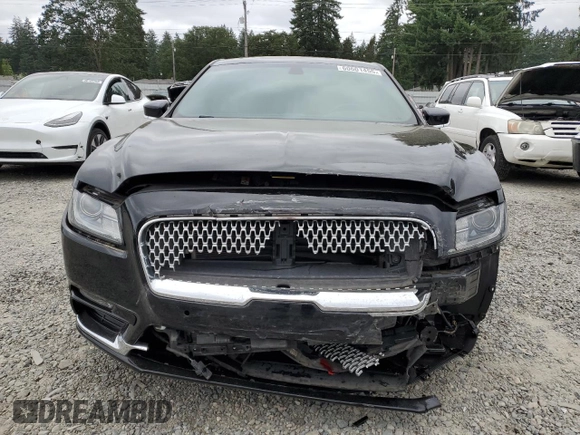 2017 Lincoln Continental Select z VIN 1LN6L9SK1H5637381, wystawiony jako Copart lot #60601455 z przebiegiem 57 017 mil mil oraz Szkoda całkowita • Salvage title. Historia ofert i sprzedaży dostępna na DreamBid. Obrazek 5.