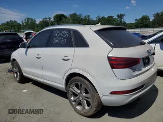 2015 Audi Q3 Premium Plus z VIN WA1EFCFS6FR012070, wystawiony jako Copart lot #58174205 z przebiegiem 158 918 mil mil oraz Czysty tytuł • Clean title. Historia ofert i sprzedaży dostępna na DreamBid. Obrazek 2.