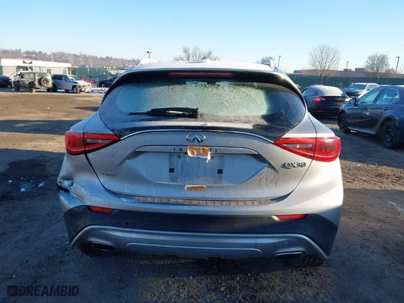 2018 Infiniti QX30 Premium with VIN SJKCH5CR1JA048452, listed as a IAAI auction lot 41366688 with NaN miles. Bid and sale history available at carsss.com. Image 15.