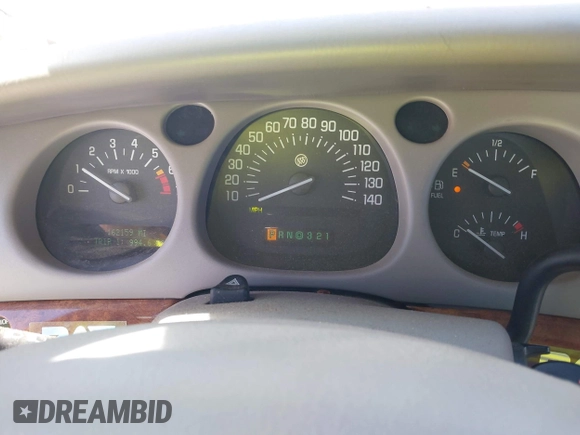2001 Buick LeSabre Limited with VIN 1G4HR54K31U130247, listed as a IAAI auction lot 41994113 with 162,159 mi miles and . Bid and sale history available at carsss.com. Image 7.