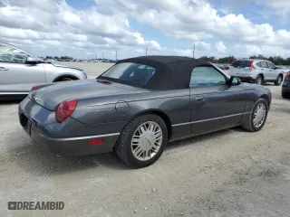 2003 Ford Thunderbird Deluxe with VIN 1FAHP60A13Y112117, listed as a Copart auction lot 78664034 with 58,946 mi miles and Non Repairable. Bid and sale history available at carsss.com. Image 3.