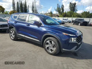 2021 Hyundai Santa Fe SE with VIN 5NMS14AJ0MH339397, listed as a Copart auction lot 45159555 with 88,929 mi miles and Salvage Title. Bid and sale history available at carsss.com. Image 4.