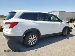 2021 Honda Pilot EX-L z VIN 5FNYF5H58MB015609, wystawiony jako Copart lot #55994845 z przebiegiem 70 190 mil mil oraz Nie do naprawy • Non repairable. Historia ofert i sprzedaży dostępna na DreamBid. Obrazek 3.