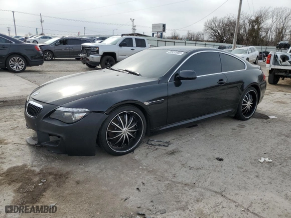 2009 BMW 6 Series 650i with VIN WBAEA53539CV92557, listed as a Copart auction lot 88932905 with 139,711 mi miles and Salvage Title. Bid and sale history available at carsss.com. Image 1.