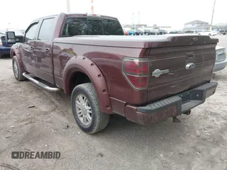 2010 Ford F-150 XL with VIN 1FTFW1EV7AKE24686, listed as a IAAI auction lot 42072975 with 97,844 mi miles. Bid and sale history available at carsss.com. Image 3.