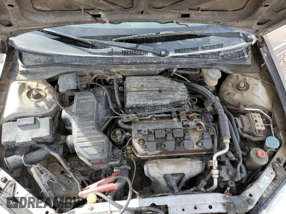 2002 Honda Civic EX with VIN 1HGES26782L051944, listed as a Copart auction lot 47958055 with 286,468 mi miles and Salvage Title. Bid and sale history available at DreamBid. Image 11.