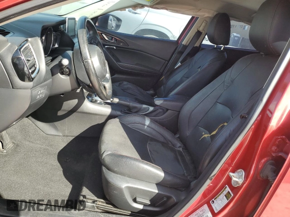 2015 Mazda 3 S Grand Touring with VIN JM1BM1M38F1255828, listed as a Copart auction lot 44908875 with 82,119 mi miles and Salvage Title. Bid and sale history available at DreamBid. Image 7.