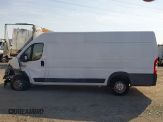 2018 Ram ProMaster Cargo with VIN 3C6URVJG1JE152160, listed as a IAAI auction lot 41758214 with 91,856 mi miles. Bid and sale history available at carsss.com. Image 15.