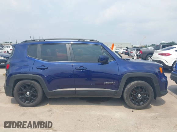 2020 Jeep Renegade Latitude with VIN ZACNJABB0LPL01306, listed as a IAAI auction lot 39506567 with 92,748 mi miles and . Bid and sale history available at DreamBid. Image 14.
