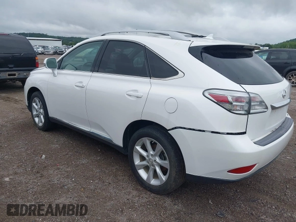 2012 Lexus RX 350 with VIN 2T2BK1BA4CC128777, listed as a IAAI auction lot 39881313 with 149,950 mi miles and . Bid and sale history available at carsss.com. Image 3.