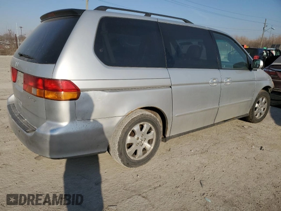 2004 Honda Odyssey EX-L with VIN 5FNRL18994B136383, listed as a Copart auction lot 48235275 with 188,030 mi miles and Salvage Title. Bid and sale history available at DreamBid. Image 3.
