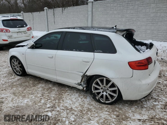 2011 Audi A3 2.0 TDI Premium Plus with VIN WAUKJAFM7BA130177, listed as a Copart auction lot 86057064 with 125,072 mi miles and Non Repairable. Bid and sale history available at carsss.com. Image 2.