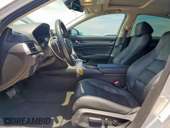 2018 Honda Accord EX-L with VIN 1HGCV2F57JA039159, listed as a Copart auction lot 58443495 with 86,772 mi miles and Salvage title. Bid and sale history available at DreamBid. Image 7.