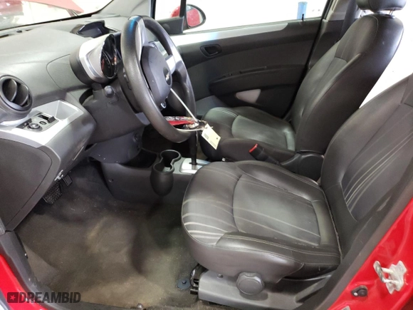 2014 Chevrolet Spark LT with VIN KL8CD6S97EC539620, listed as a Copart auction lot 49662055 with 128,775 mi miles and Clean Title. Bid and sale history available at carsss.com. Image 7.
